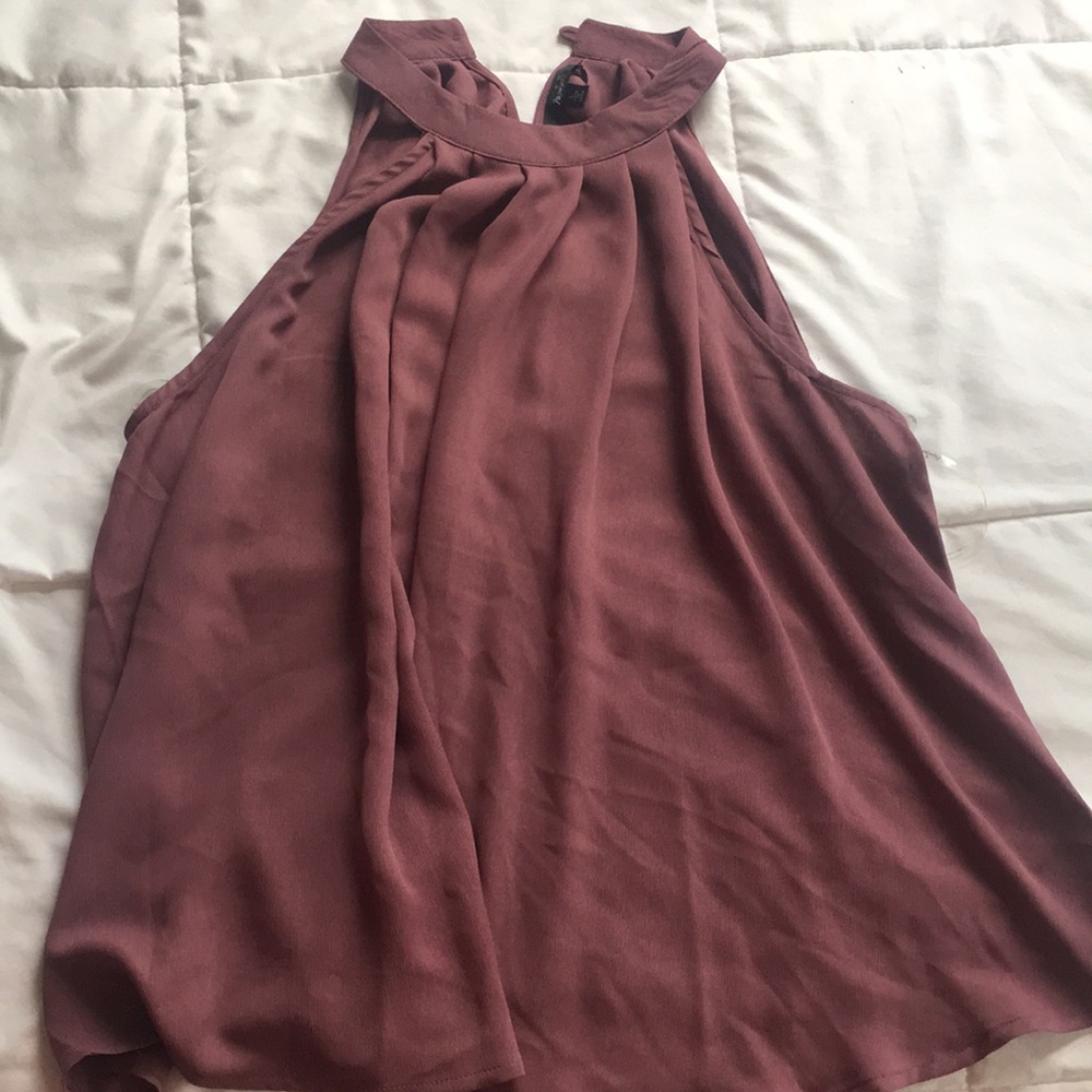 large Papaya dressy tank top